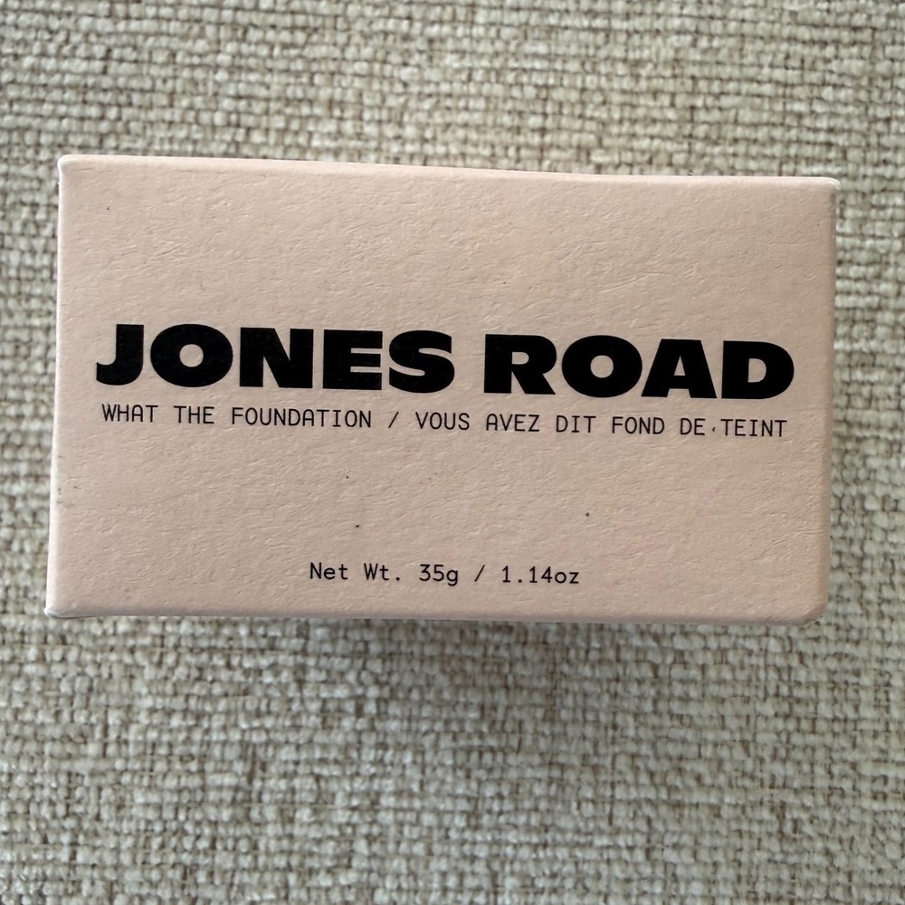 JONES ROAD What the Foundation Cream Porcelain 35g / 1.24oz NIB